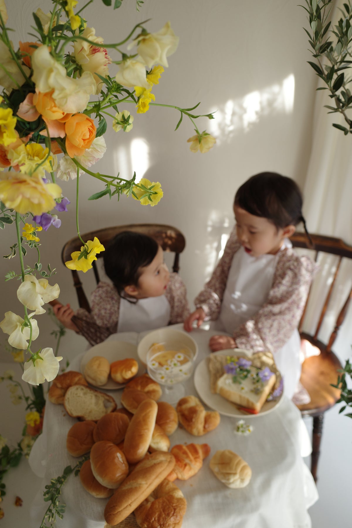 11月生花セルフ撮影会「お花とパンの撮影会」